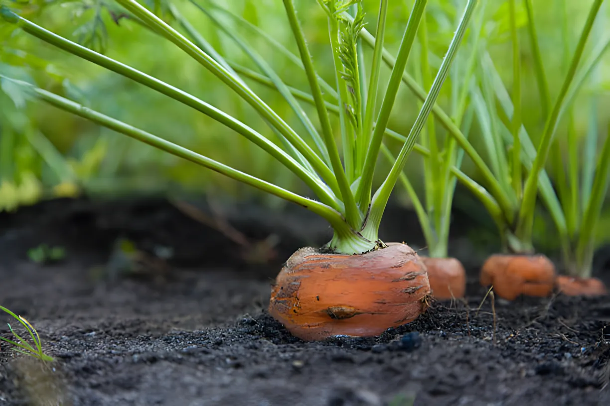 Een slimme manier om wortelen te planten zonder ze uit te dunnen voor een goede oogst